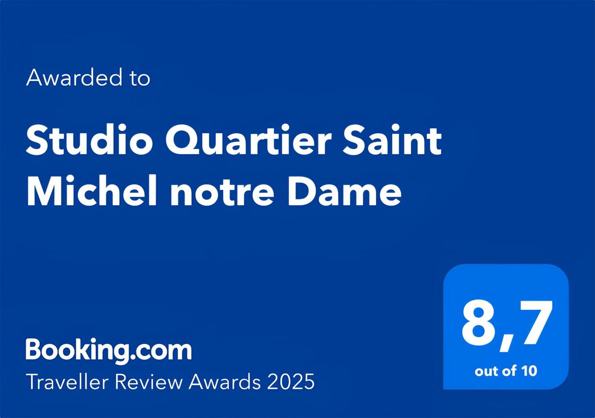 Studio Quartier Saint Michel Notre Dame Free Netflix Paris Exterior foto